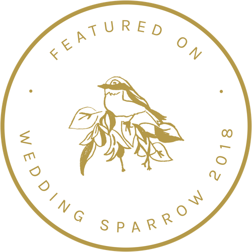 FEATURED ON WEDDING SPARROW